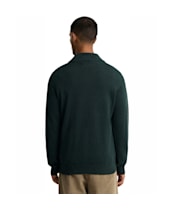 Men’s Barbour Cotton Half Zip Sweater - Utility Sage