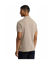 Men's Barbour Tartan Pique Polo Shirt - Greystone