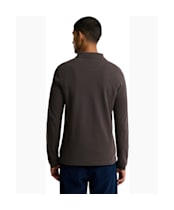 Men’s Barbour L/S Sports Polo Shirt - Shadow Brown