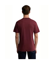 Men's Barbour International Small Logo Tee - Red Mahogany