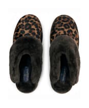 Fairfax & Favor Glencoe Mule Slippers - Leopard