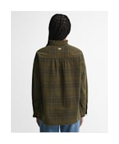 Women's Barbour Shae Shirt - Sage / Classic Tartan