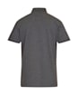 Men's Barbour Tartan Pique Polo Shirt - Slate Marl 