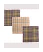 Men's Barbour Classic Tartan Handkerchief - Boxed Set of 3 - Classic Tartan
