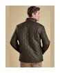 Men's Barbour Powell Quilted Jacket - Olive