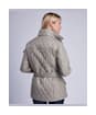 Women's Barbour International Lightweight Quilted Jacket - Taupe / Pearl