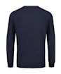 Men's Barbour Essential Lambswool Crew Neck Sweater - Indigo