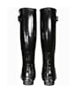 Women's Hunter Original Tall Gloss Wellington Boots - Black