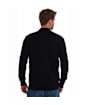 Men’s Barbour Carn Baffle Zip Thru Quilted Sweater - Black