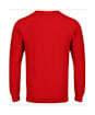 Men's Barbour Essential Lambswool Crew Neck Sweater - Chilli Red