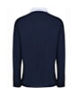 Men’s Crew Clothing Long Sleeve Rugby Shirt - Navy