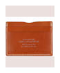 Fjallraven Ovik Card Holder - Leather Cognac