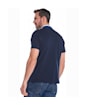 Men's Barbour Hawkeswater Tipped Polo Shirt - Navy