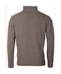Men's Barbour Essential Wool Half Zip Sweater - Dark Stone