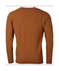 Men's Barbour Essential Lambswool Crew Neck Sweater - Dark Copper