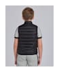 Boy's Barbour International Reed Gilet 6-9yrs - Black / Yellow