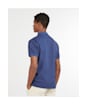 Washed Sports Polo - Navy