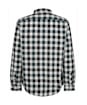 Men’s Crew Clothing Slim Herringbone Gingham Shirt - Green/Anthracite