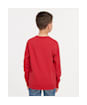 Barbour Boys Paddington Christmas Sweat - Chilli Red