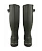 Men’s Hunter Balmoral Side Adjustable Commando Sole Boots - Tall - Dark Olive