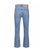 Women’s GANT Cropped Flare Jeans - Mid Blue Broken Indigo