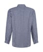 Men’s Crew Clothing LS Linen Indigo Shirt - Indigo / Optic White