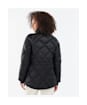 Women's Barbour Hoxa Quilted Jacket - Black / Ancient 
