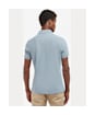 Men's Barbour Sports Polo 215G - Washed Blue