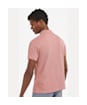 Men's Barbour Sports Polo 215G - Faded Pink