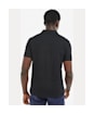 Men's Barbour International Tourer Pique Polo Shirt - Black