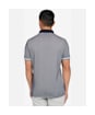 Men's Barbour International Whateley Polo Shirt - Night Sky / Whisper White