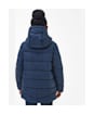 Girl's Barbour Bracken Quilted Jacket - 10-15yrs - Navy / Woodland Forest