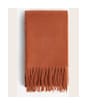 Women's Barbour Lambswool Woven Scarf - Warm Ginger
