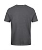 Men's Gant Regular Shield Cotton T-Shirt - Antracite Melange