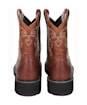 Women's Ariat Fatbaby Saddle Western Leather Boots - Brown