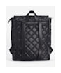 Women's Barbour International Quilted Hoxton Backpack - Black