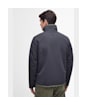 Men's Barbour Tarn Reversible Fleece Jacket - Black Carbon
