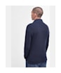 Men's Barbour Cramlington Long Sleeve Polo Shirt - Navy