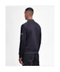 Men's Barbour International Fulton Zip Front Quilted Sweatshirt - Black
