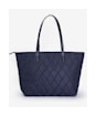 Women's Barbour Quilted Tote Bag - Navy