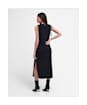 Women's Barbour International Retton Jersey Midi Dress - Black