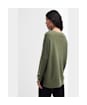 Women's Barbour International Rouse Knitted Jumper - Green Smoke