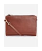 Women's Barbour Laire Leather Travel Purse - Brown / Classic