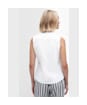 Women's Barbour Reilshirt Sleeveless Fitted Shirt - White