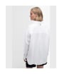 Women's Barbour Hampton Relaxed Fit Linen Shirt - White