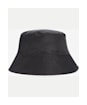 Men's Barbour International Ripley Reversible Waterproof Bucket Hat - Black / Yellow