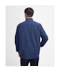 Men's Barbour Swindale Overshirt - Mid Blue
