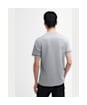 Men's Barbour International Philip Tipped Cuff Cotton T-Shirt - Ultimate Grey