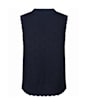 Women's Lily & Me Saffy Knitted Tank Top - Navy
