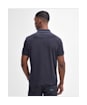 Men's Barbour International Wilton Terry Polo Shirt - Dark Navy